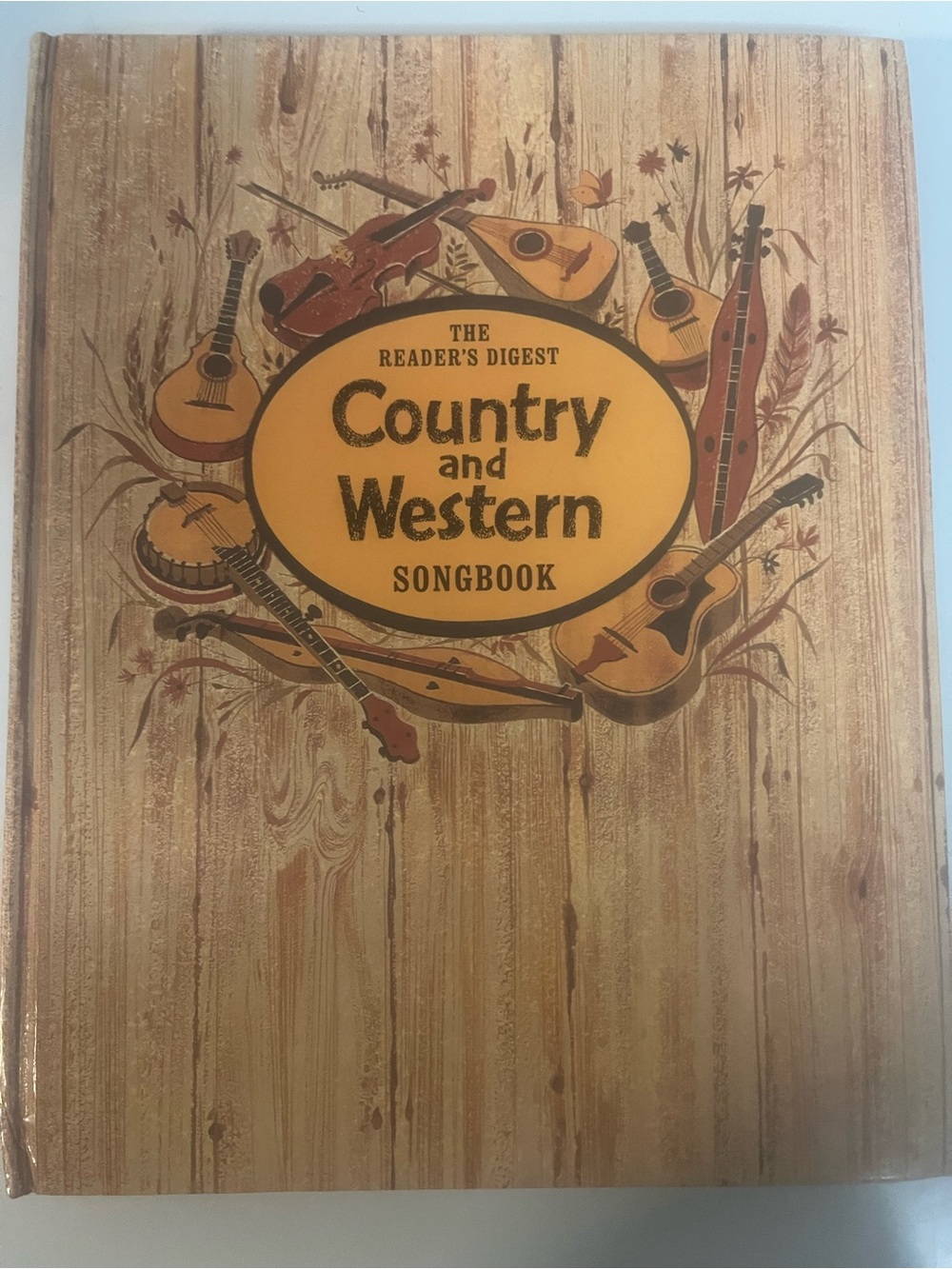 Reader’s Digest Country & Western Songbook HC Spiral 1984 Vintage ISBN 089577147
